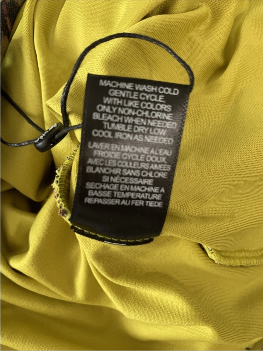 AFRM Cruz Anthropologie Yellow Mesh Floral Maxi Cut Out Back Dress Large New NWT - Picture 16 of 16